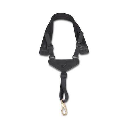 Gruv Gear Bob Franceschini Signature Saxophone Strap, Black BF-SAX-NEO-BLK